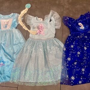 Frozen Princess Nightgowns and costume